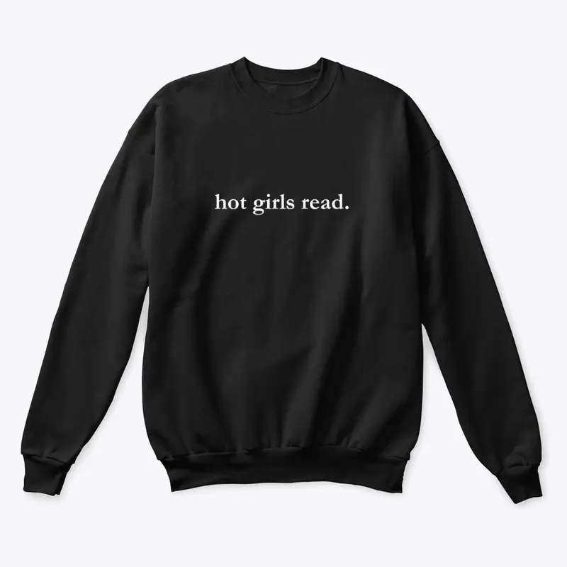 Hot girls read.